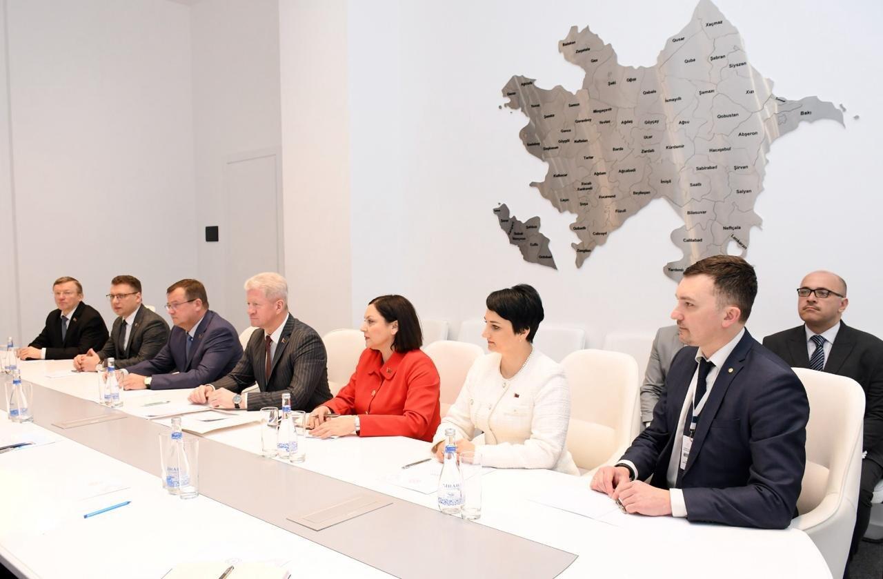 Состоялась встреча министров культуры Азербайджана и Беларуси