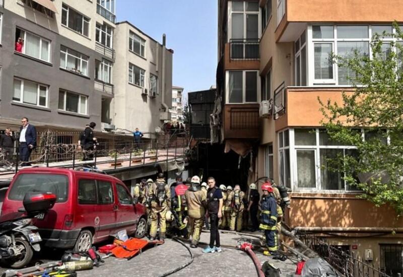 Задержаны несколько человек после крупного пожара в Стамбуле