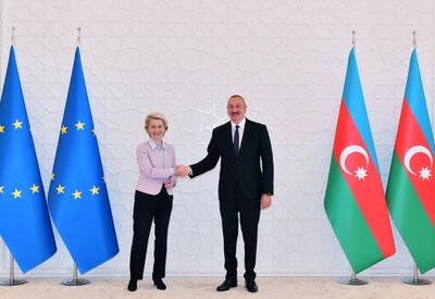 Президент Европейской Комиссии Урсула фон дер Ляйен позвонила Президенту Ильхаму Алиеву