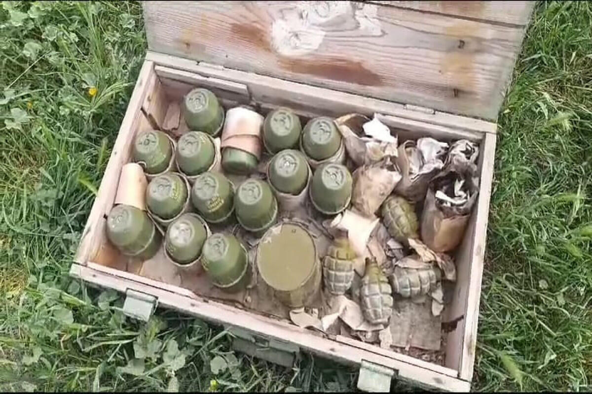 В Джебраиле обнаружены десятки гранат