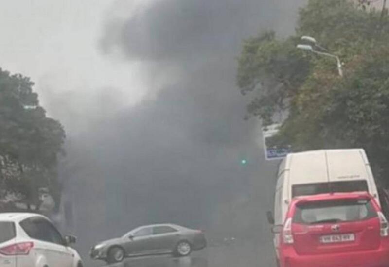 Взрыв в стрелковом центре в Тбилиси