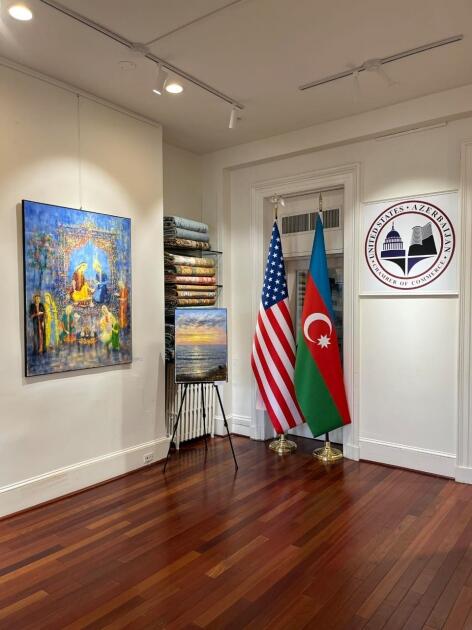 В Вашингтоне открылась выставка «Узоры Азербайджана» художника Ровшана Нура