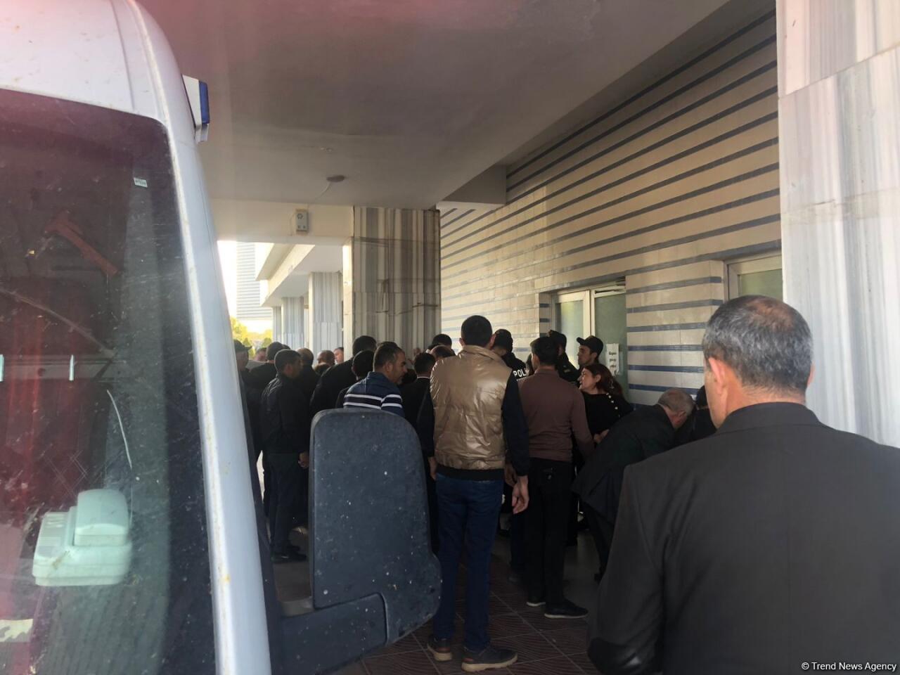 Пострадавшие в результате разрыва мины в Агдаме доставлены в Бардинскую центральную районную больницу