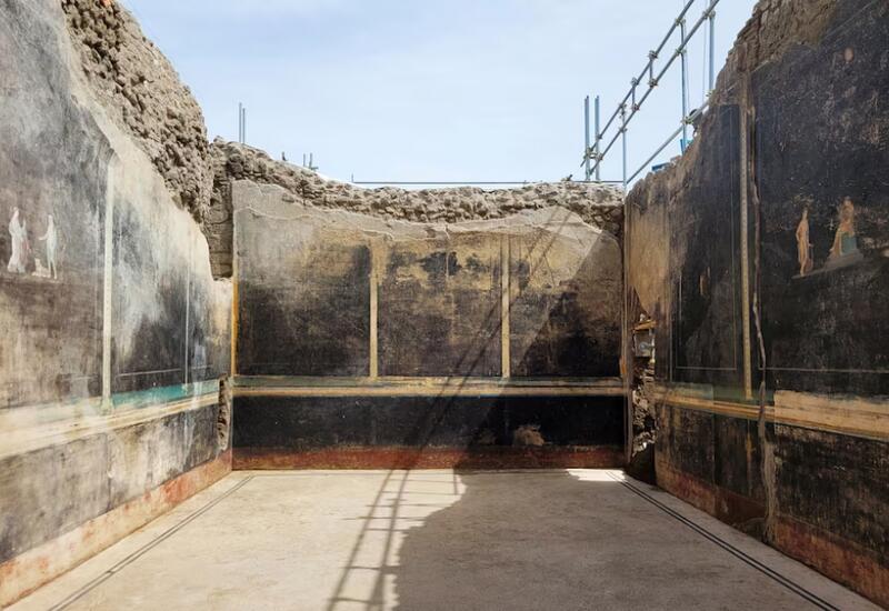 Археологи обнаружили фрески с героями Троянской войны в ходе раскопок в Помпеях