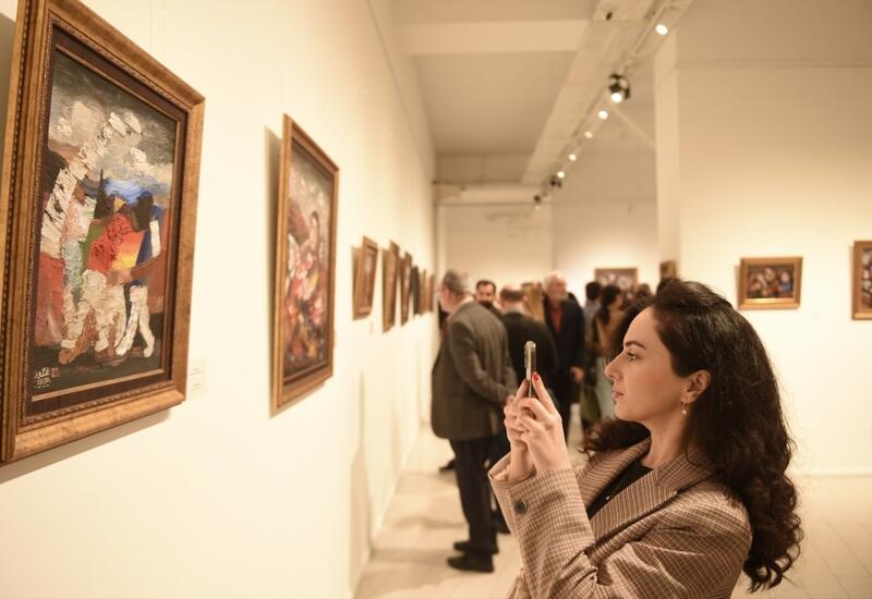 В Музее современного искусства открылась юбилейная выставка народного художника Гаюра Юнуса