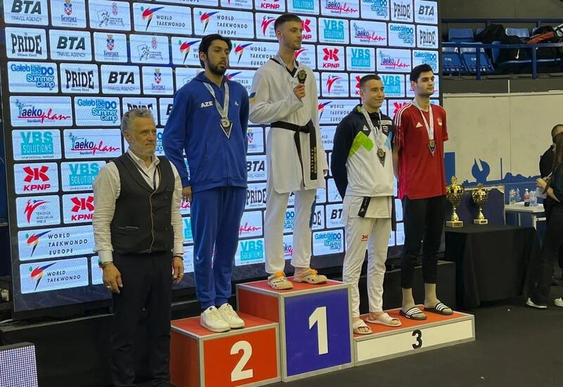 Азербайджанские тхэквондисты завоевали 2 медали в Сербии