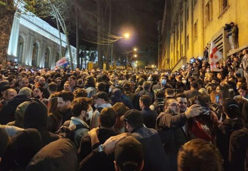 Задержаны несколько человек на акции протеста в Грузии