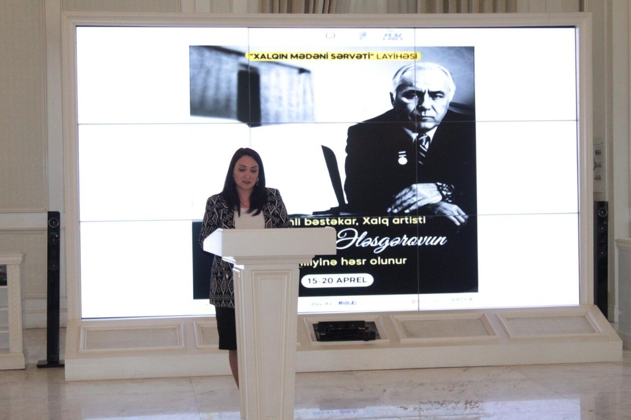 В Гяндже представлена серия мероприятий, посвященных 100-летию Сулеймана Алескерова