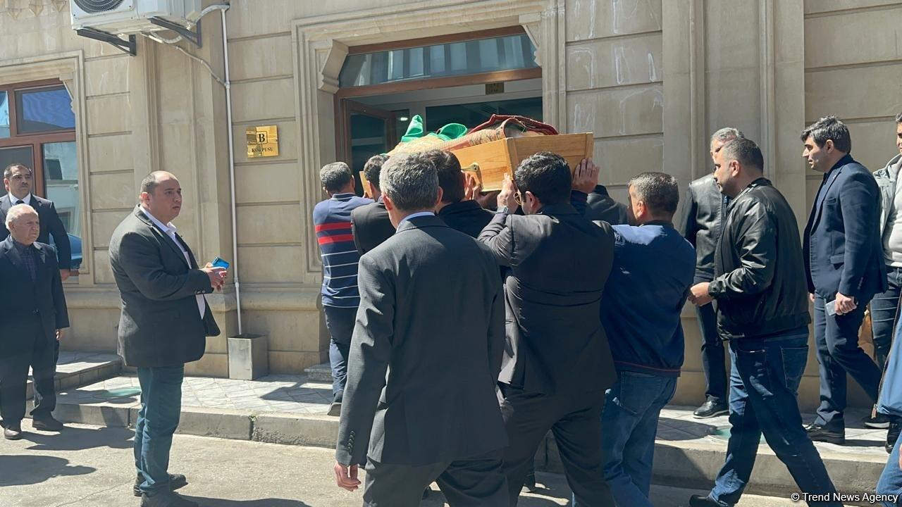 В Баку прошла церемония прощания с Хады Раджабли