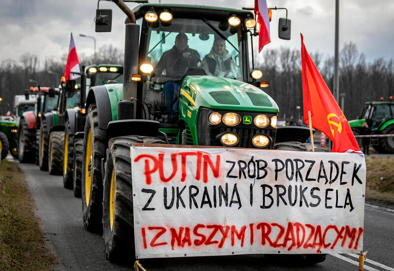 Польские фермеры возобновили протесты на гранцие с Украиной