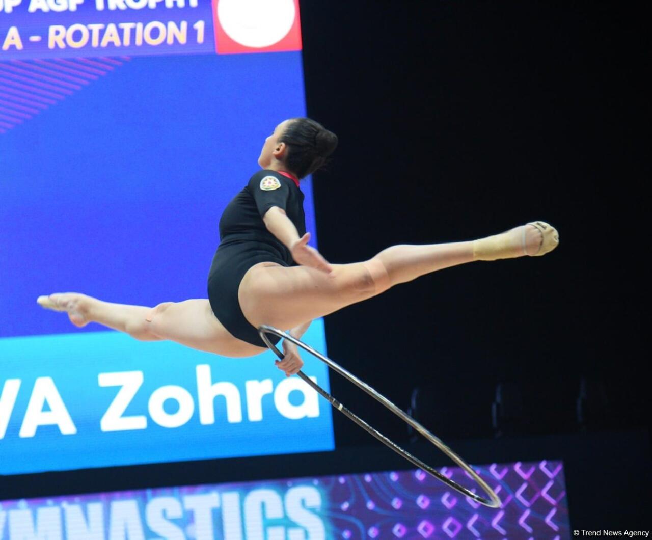 Азербайджанская гимнастка Зохра Агамирова вышла в финал Кубка мира
