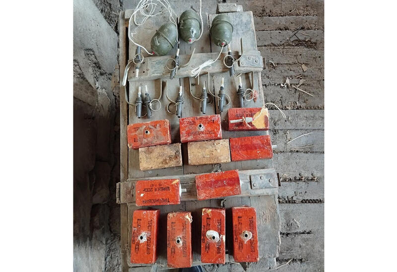 Армянские взрывчатки найдены в Ходжавенде