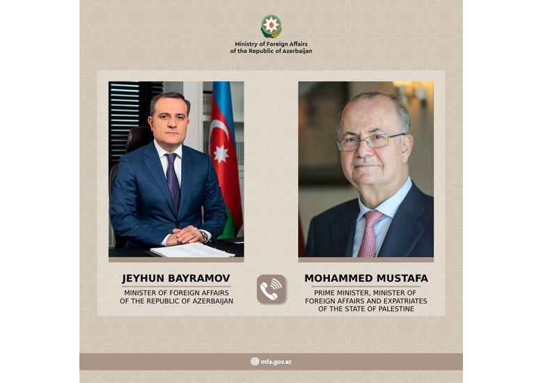 Азербайджан и Палестина обсудили вопросы сотрудничества и ситуацию в Газе