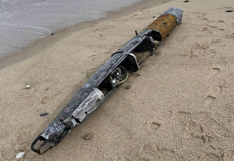 На американском пляже нашли фрагмент сверхсекретной ракеты-мишени