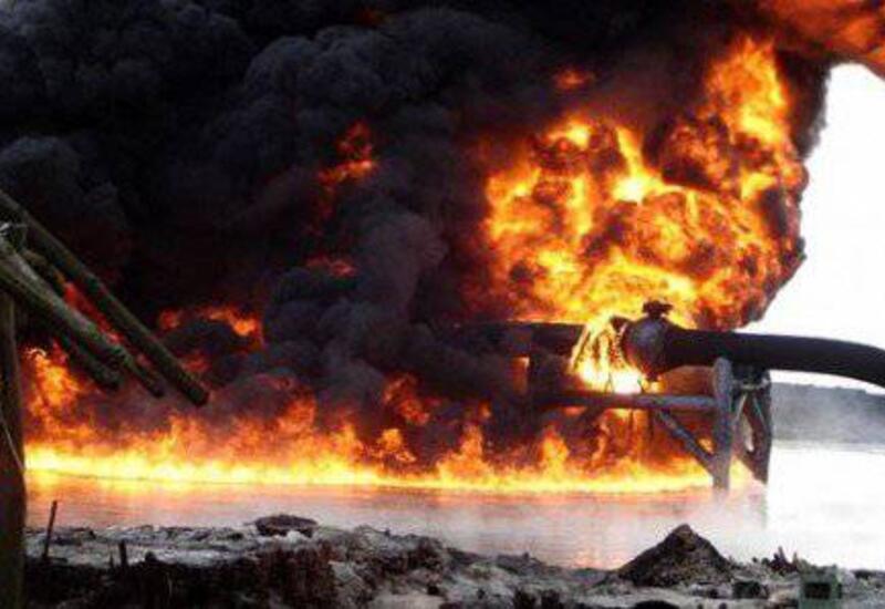 В Сирии произошел пожар на нефтепроводе
