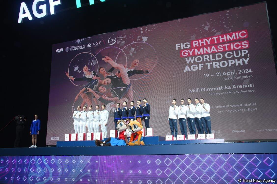 Кубок мира в Баку: Церемония награждения победителей и призеров