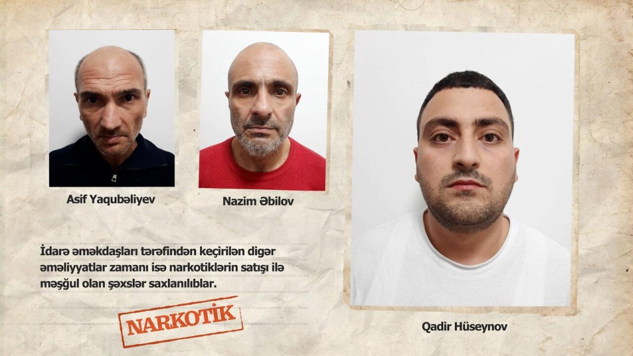 В Баку за продажу оружия и наркотиков задержаны четыре человека