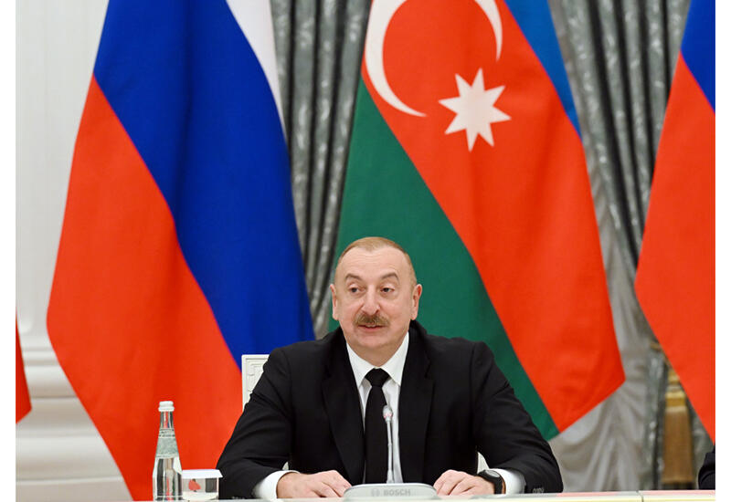 Президент Ильхам Алиев: Мы гордимся, что азербайджанские специалисты принимали активное участие в строительстве БАМ
