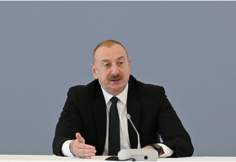 Президент Ильхам Алиев: Нам удалось установить хорошие, а в некоторых случаях и отличные отношения с нашими соседями