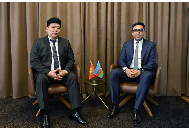 Фарид Гаибов обсудил перспективы спортивного сотрудничества с министром из Кыргызстана