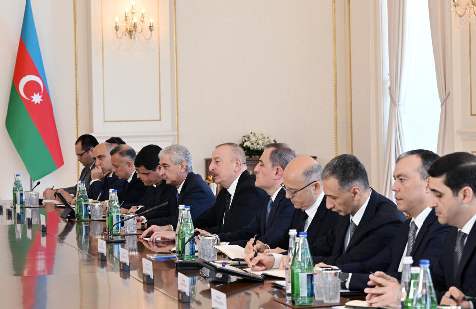 Президент Ильхам Алиев и Президент Садыр Жапаров приняли участие во II заседании Межгосударственного совета Азербайджана и Кыргызстана