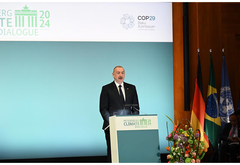 Президент Ильхам Алиев: То, что нас единогласно выбрали местом проведения COP29, является признанием нашей деятельности в области зеленой энергетики