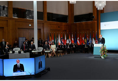 Президент Ильхам Алиев принял участие в Сегменте высокого уровня «15-го Петерсбергского климатического диалога» в Берлине - ФОТО - ВИДЕО