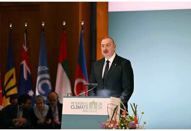 Президент Ильхам Алиев: Мы активно работаем над экспортом зеленой энергии в Европу