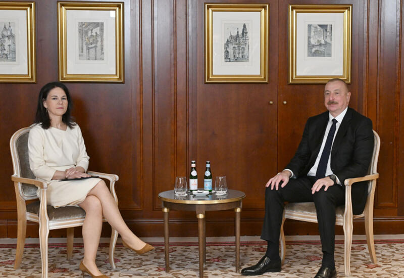 В Берлине состоялась встреча Президента Ильхама Алиева с министром иностранных дел Германии