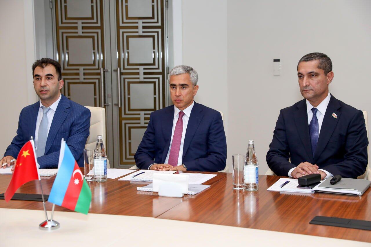 Обсуждены вопросы дальнейшего сотрудничества между Фондом Гейдара Алиева и Китайским народным обществом дружбы с зарубежными странами