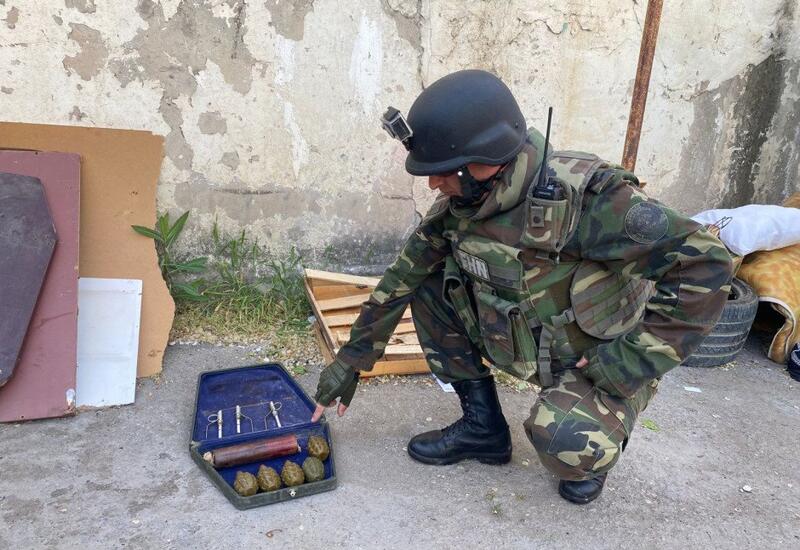 В Сумгайыте обнаружены и изъяты боеприпасы