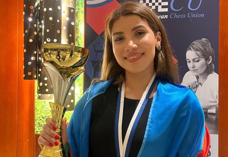 Ульвия Фаталиева получила кубок, специальные награды для двух наших шахматисток