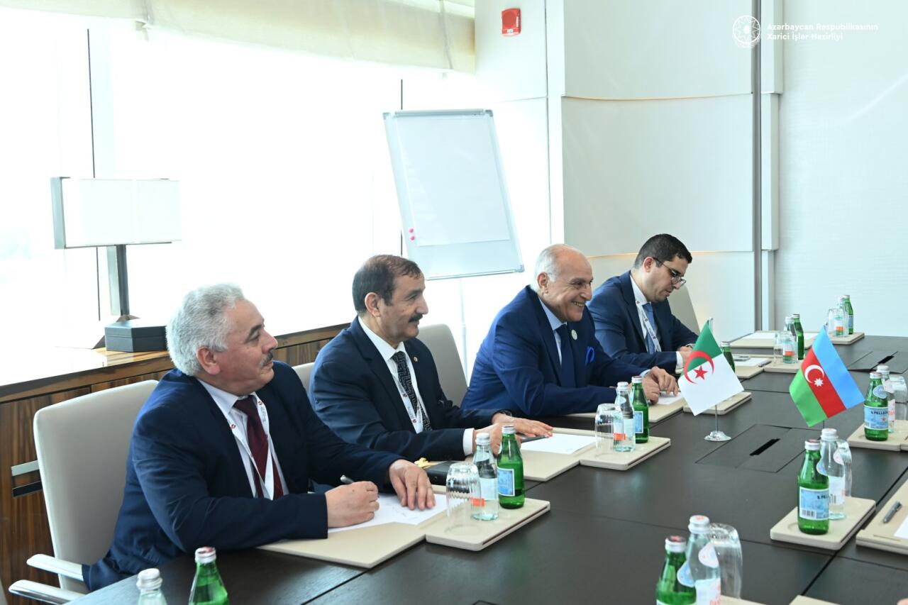 Азербайджан и Алжир обсудили региональные вопросы