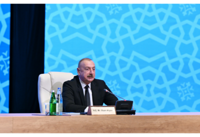 Президент Ильхам Алиев: На протяжении веков Азербайджан был местом слияния культур - ВИДЕО