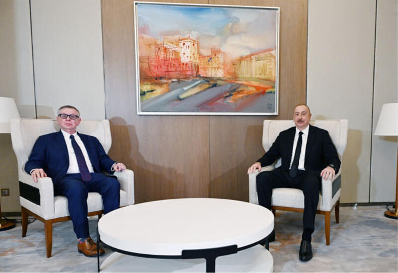 Президент Ильхам Алиев принял помощника генерального секретаря ООН по делам органов обеспечения законности и безопасности