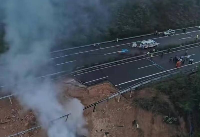 Выросло число погибших в результате обрушения магистрали в Китае