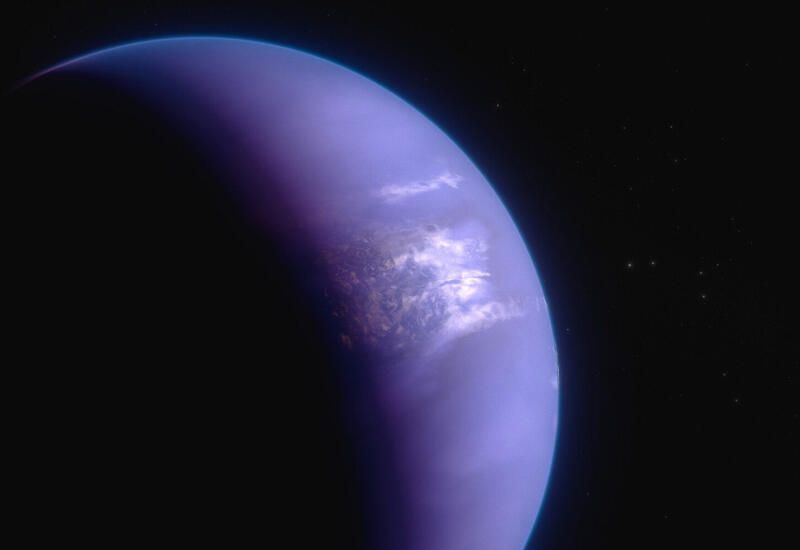 Ученые обнаружили «двуликую» планету с гиперзвуковыми ветрами