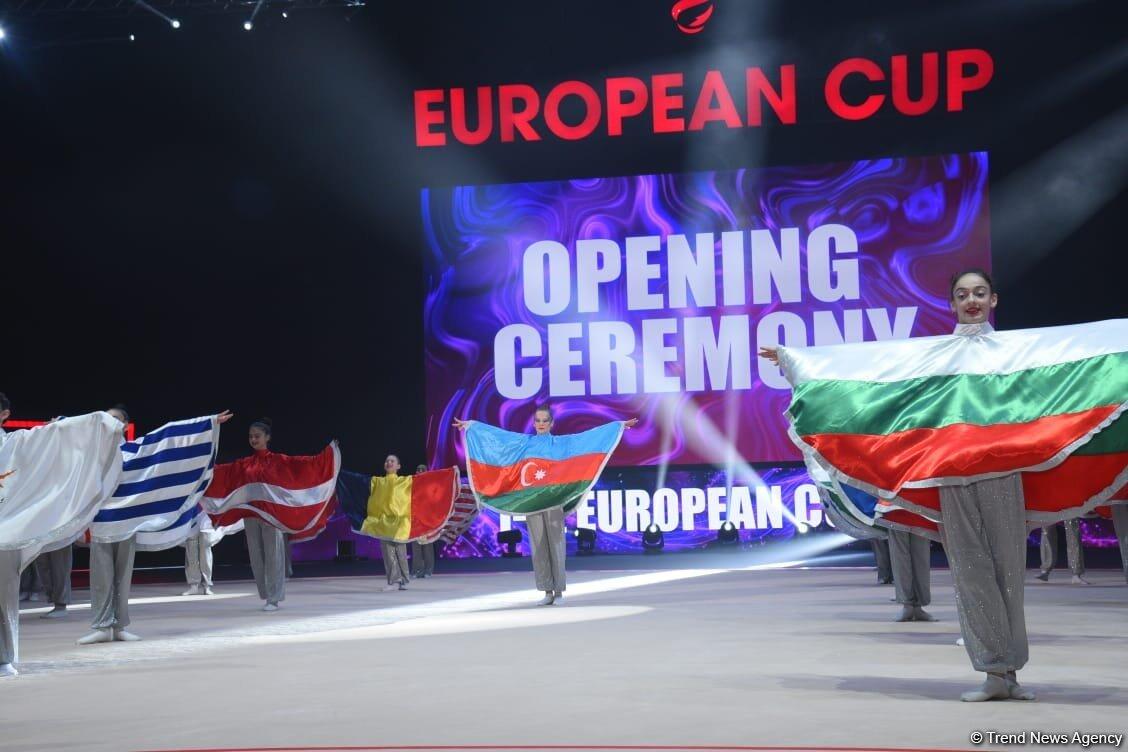 В Баку прошло потрясающее открытие Кубка Европы по художественной гимнастике