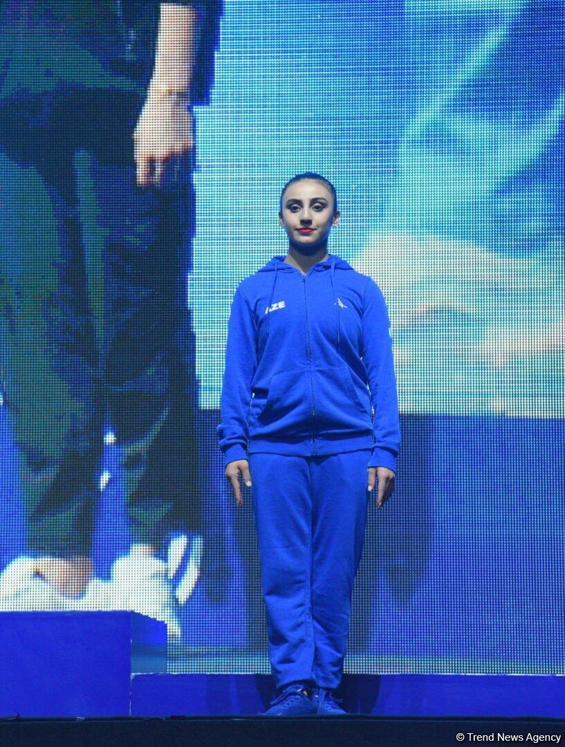 Кубок Европы в Баку: церемония награждения победительниц кросс-баттлов