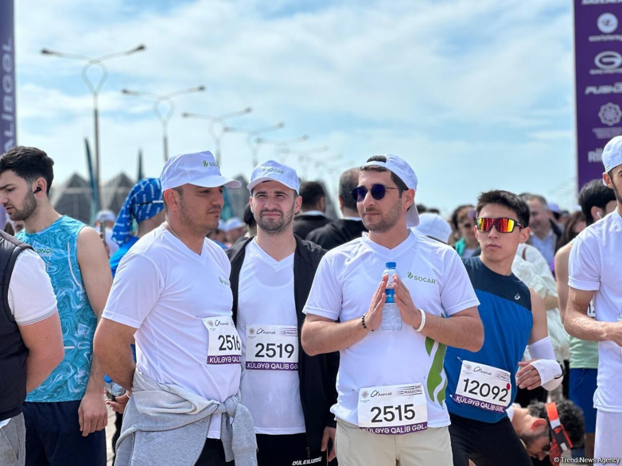 Стартовал «Бакинский марафон – 2024», организованный по инициативе Фонда Гейдара Алиева