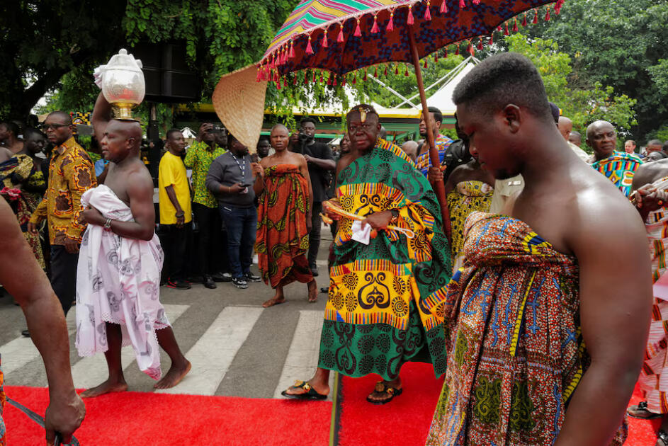 В Гане открылась выставка сокровищ
