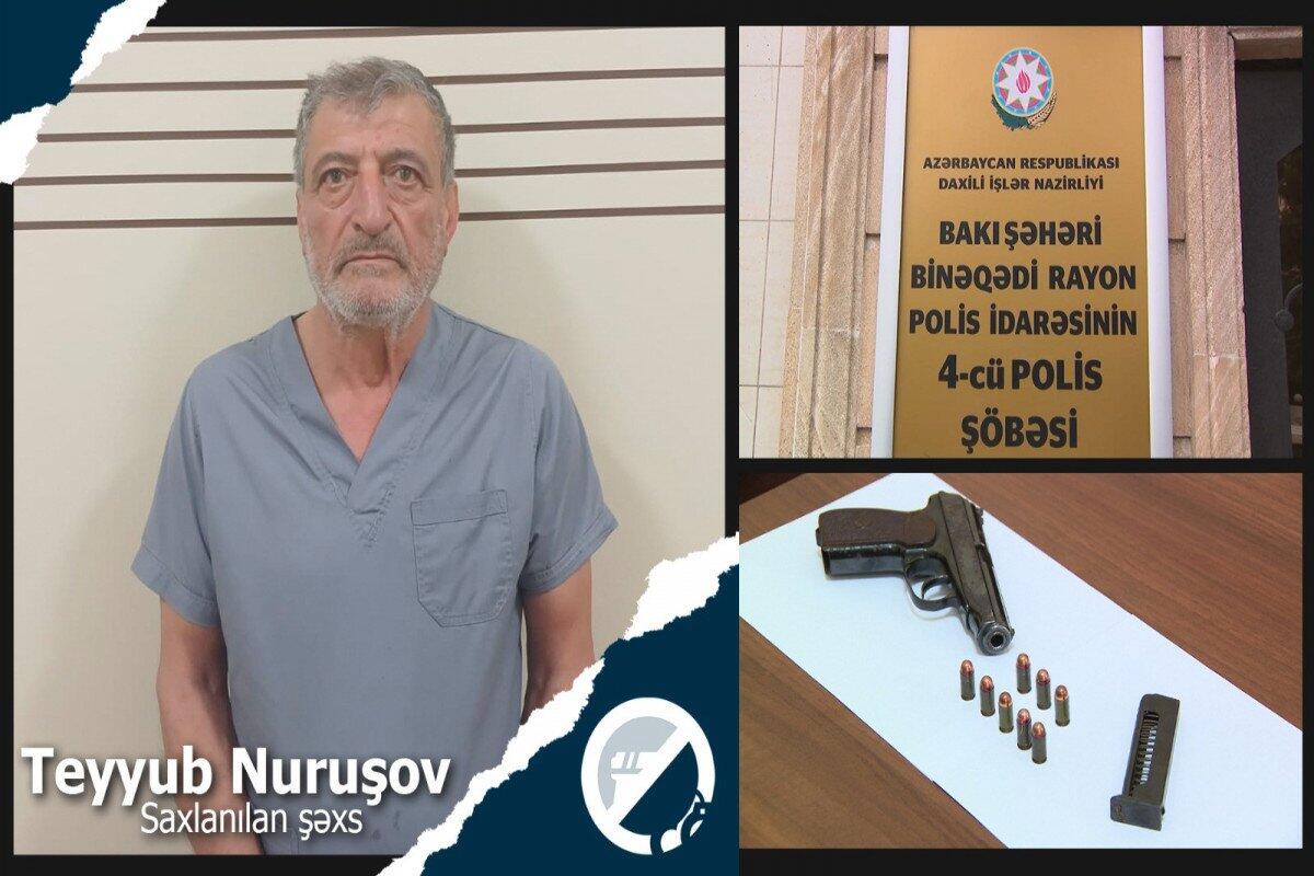 В Баку задержан мужчина, пытавшийся продать пистолет Макарова