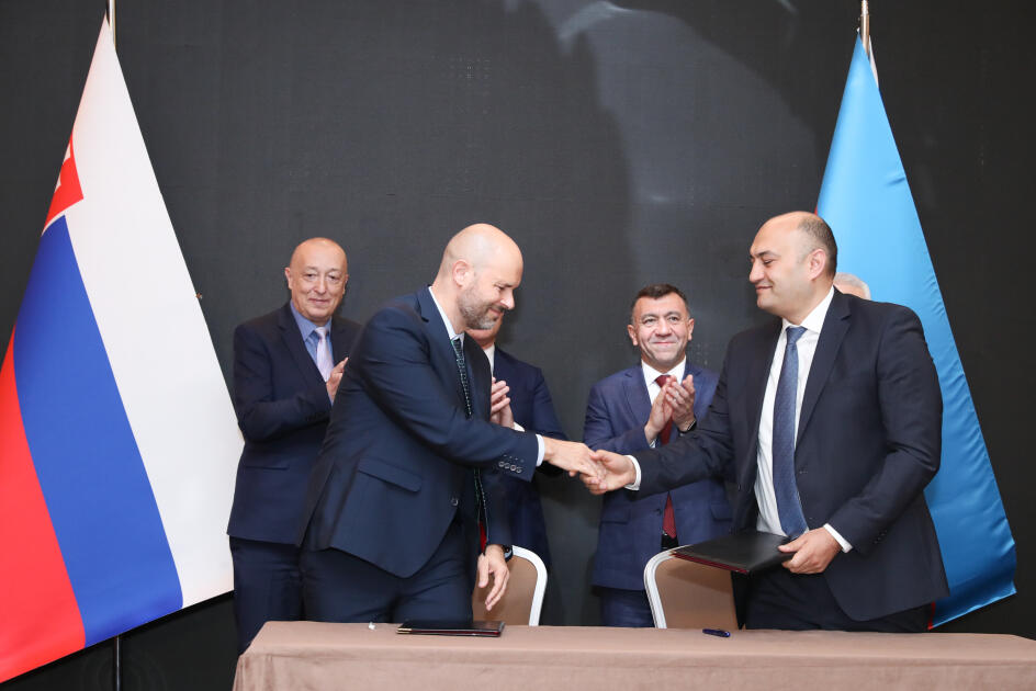 Между Азербайджаном и Словакией подписаны документы