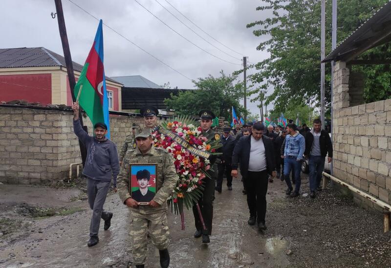 В Хачмазе похоронены останки шехида первой Карабахской войны