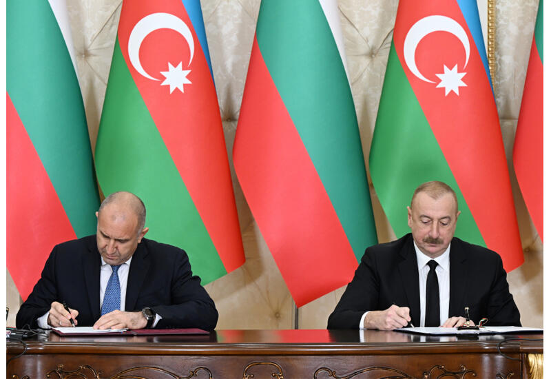 В Баку состоялась церемония подписания азербайджано-болгарских документов