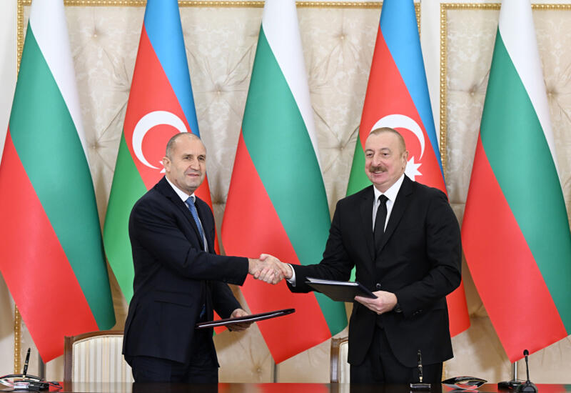 Подписана декларация об усилении стратегического сотрудничества между Азербайджаном и Болгарией