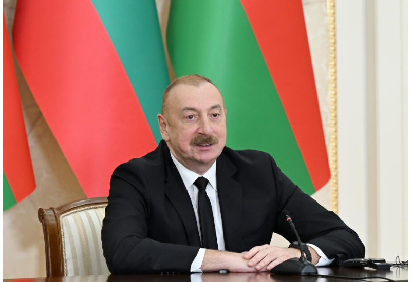 Президент Ильхам Алиев: Торговый оборот между Азербайджаном и Болгарией в последнее время вырос в несколько раз