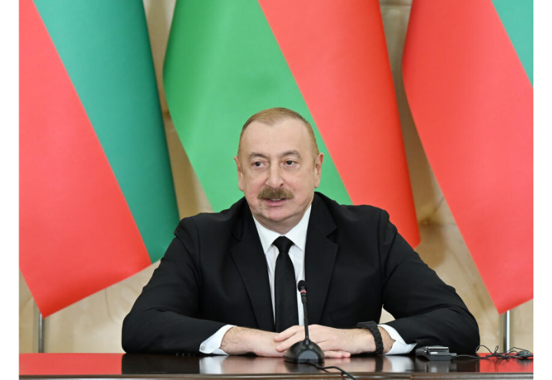Президент Ильхам Алиев: Азербайджан ведет очень активную работу со странами-партнерами, в том числе с Болгарией по кабелю зеленой энергии