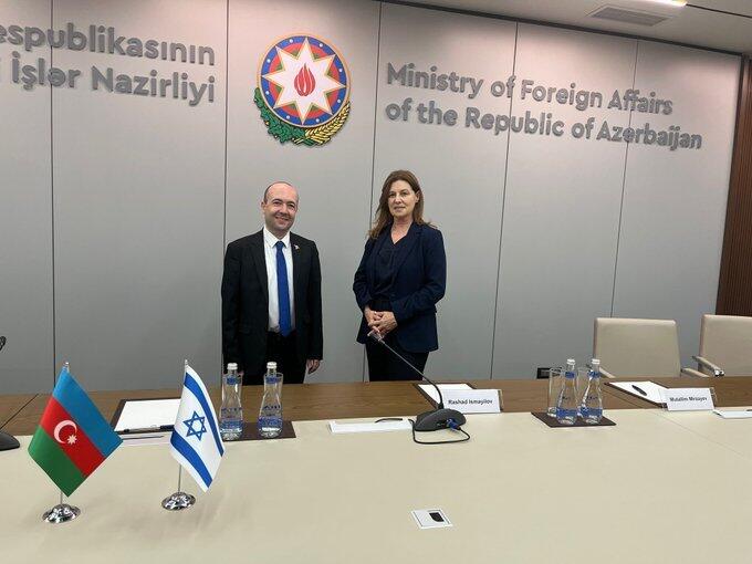 Состоялись консультации между МИД Азербайджана и Израиля