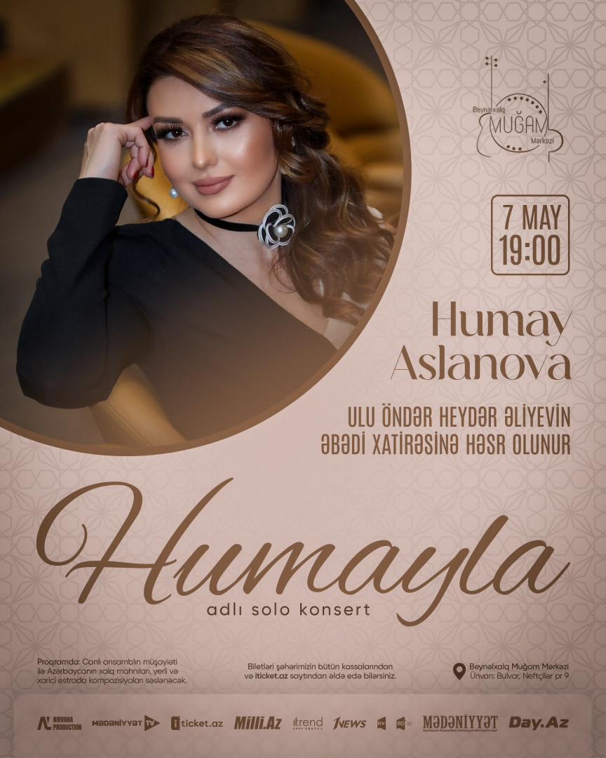 Хумай Асланова отметила 30-летие творческой деятельности праздничным вечером Humayla
